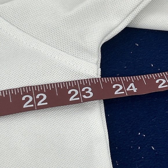 Foot Joy Shirt Mens XL White Polo Athletic Fit‎ Bardmoor Golf &Tennis Club - Picture 11 of 11
